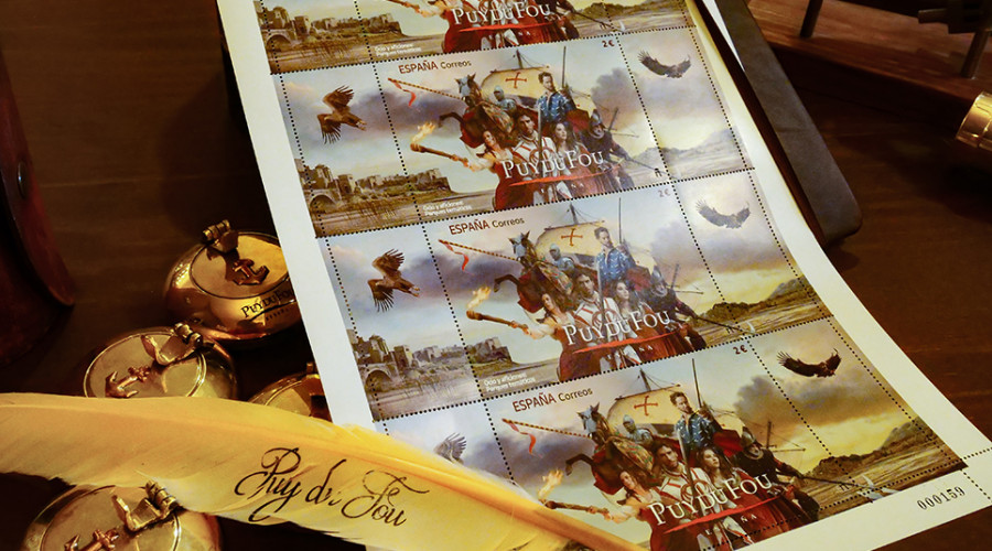 Puy Du Fou ya tiene su propio sello de correos